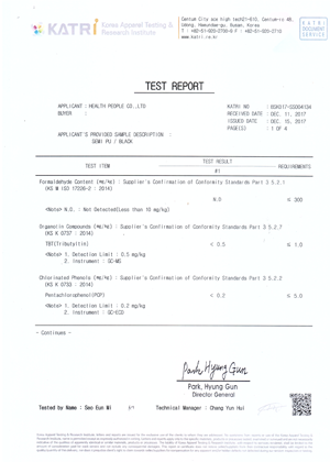KATRI TEST REPORT